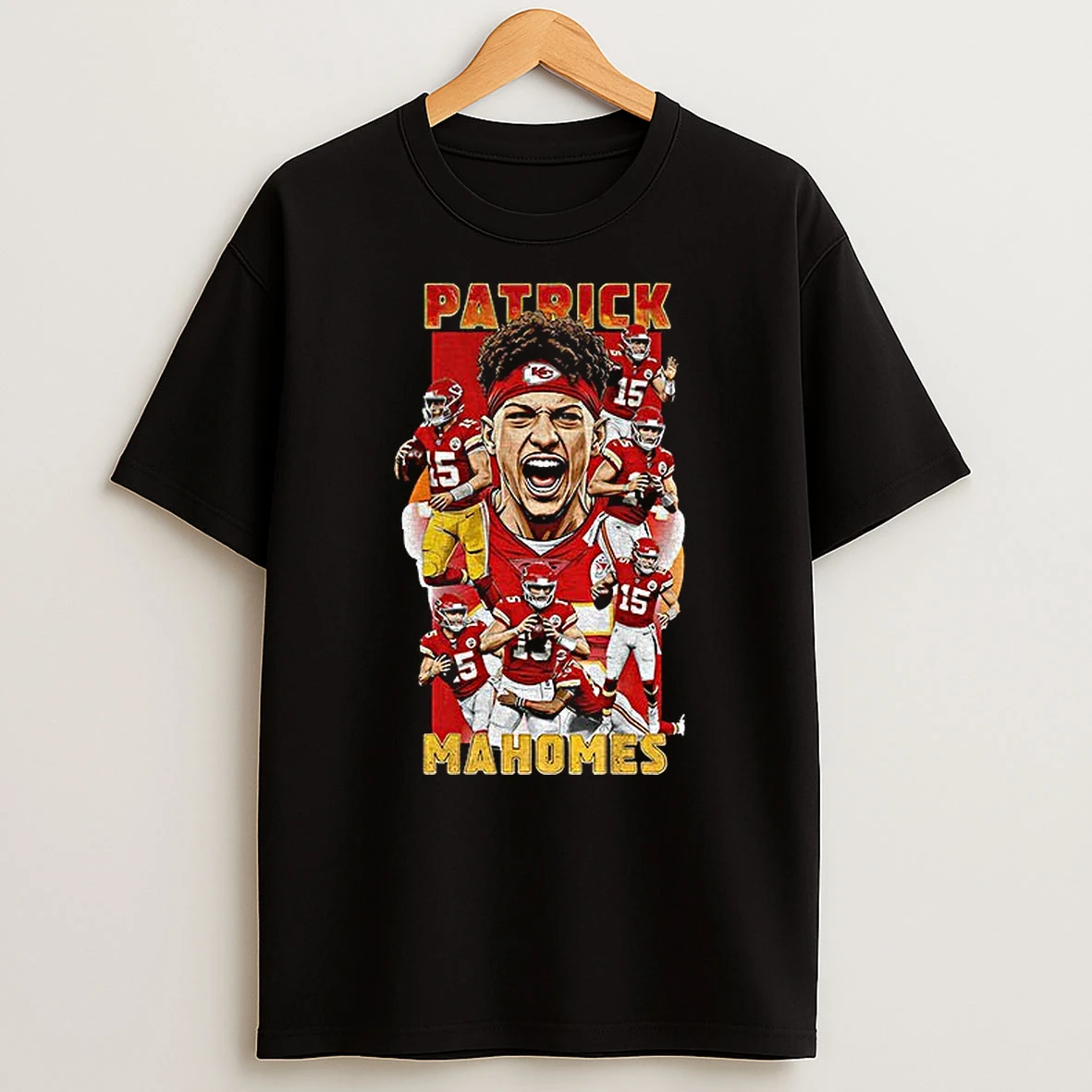 Patrick Mahomes Football Chiefs Kingdom Graphic T Shirt