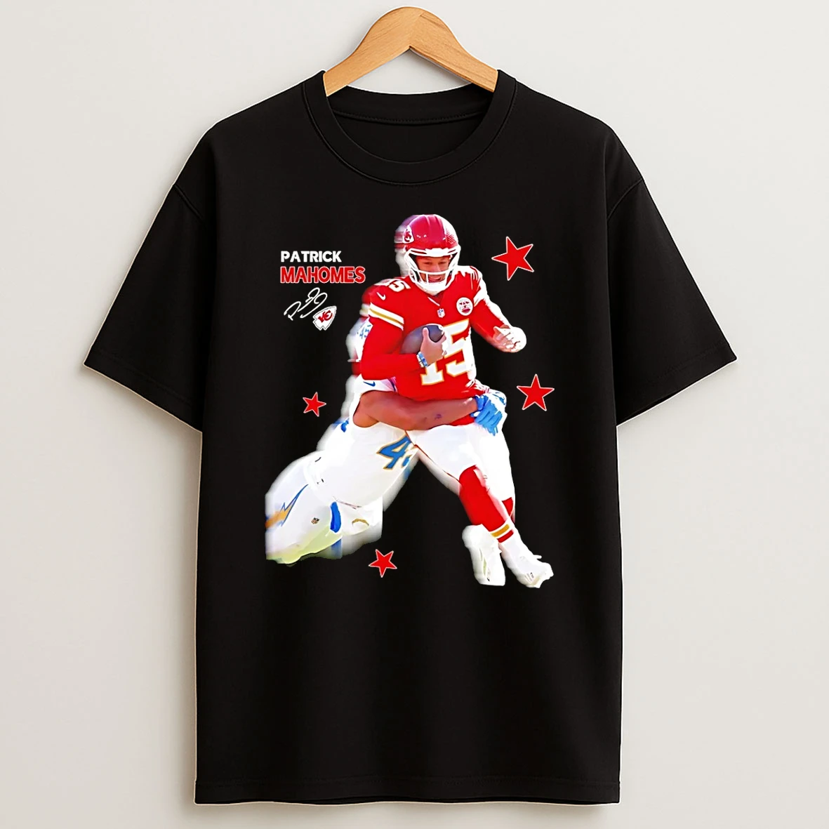Patrick Mahomes Kc Chiefs Vs La Chargers 2025 T Shirt
