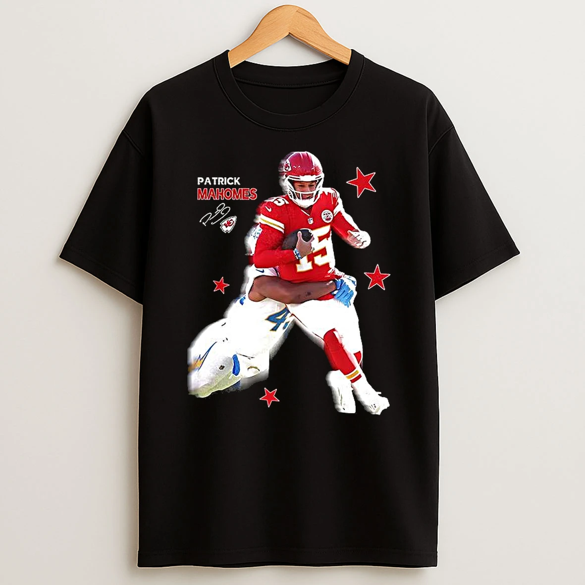 Patrick Mahomes Kansas City Chiefs Football 2025 Surpass Opponents Signature T Shirt