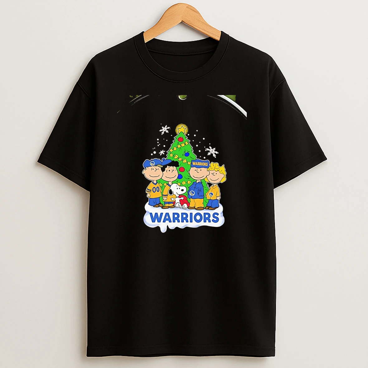 Peanuts Golden State Warriors Christmas Chriast T Shirt