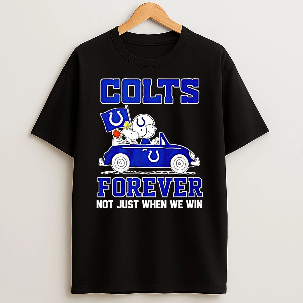 Peanuts Indianapolis Colts Forever Not Just When We Win T Shirt