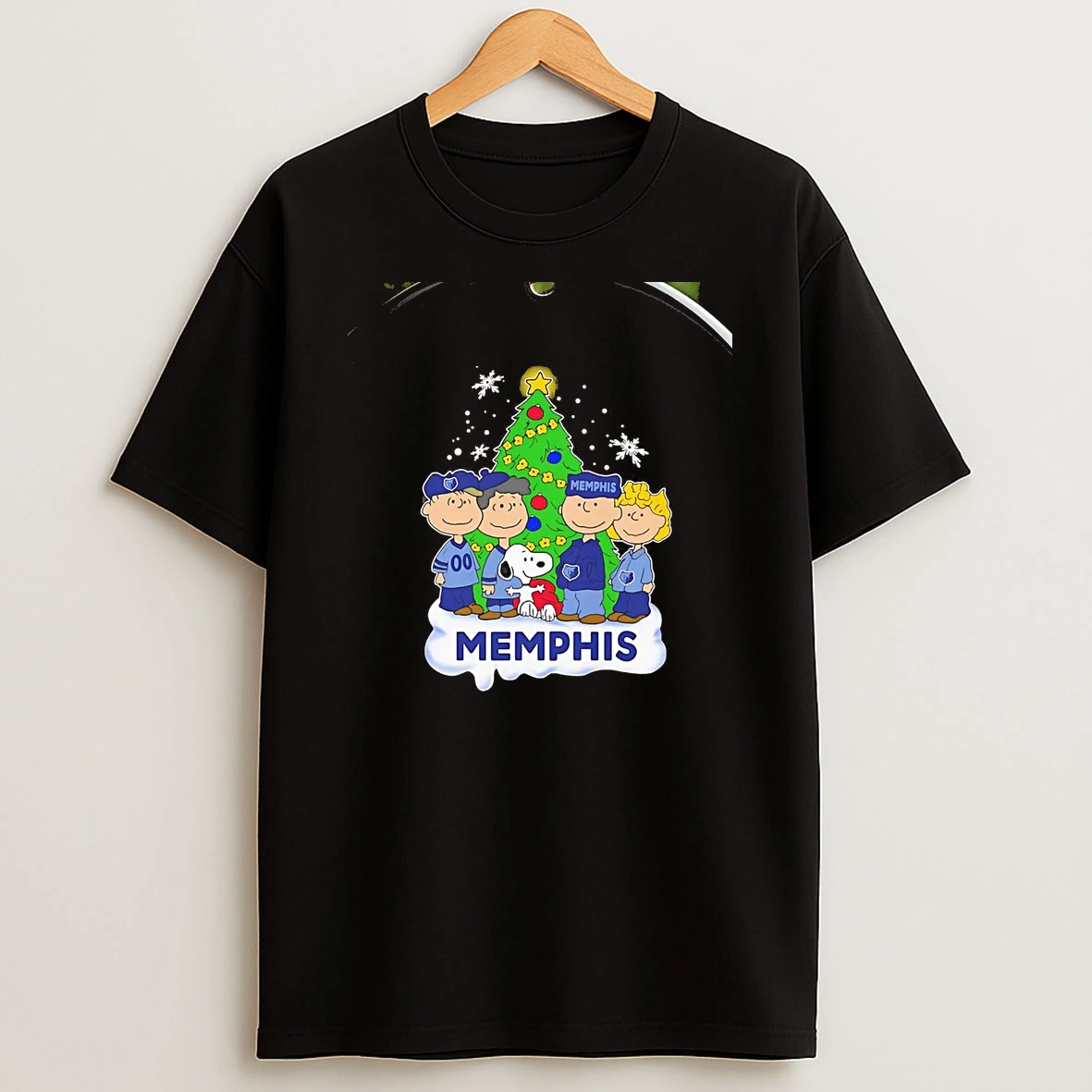 Peanuts Memphis Grizzlies Christmas Chriast T Shirt