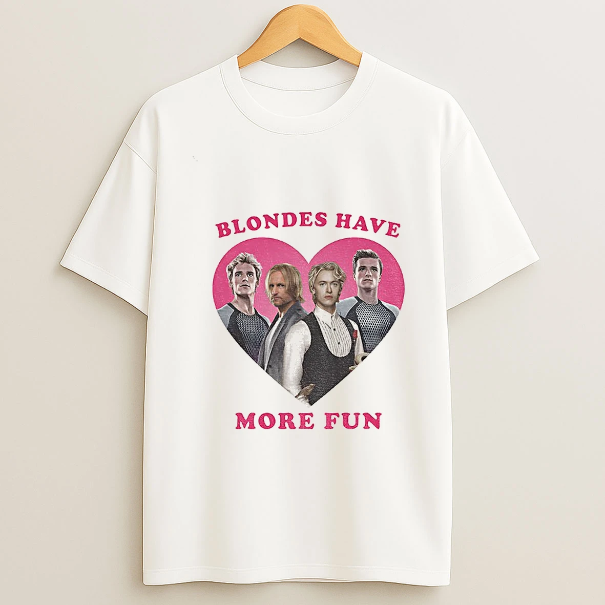 Peeta Mellark Coriolanus Snow Blondes Have More Fun T Shirt