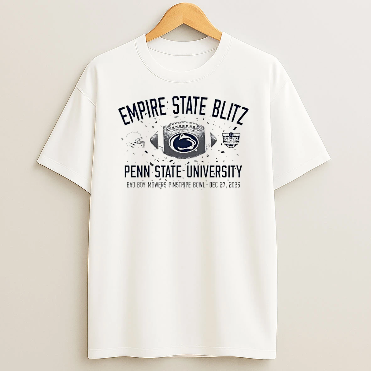 Penn State 2025 Pinstripe Bowl T Shirt