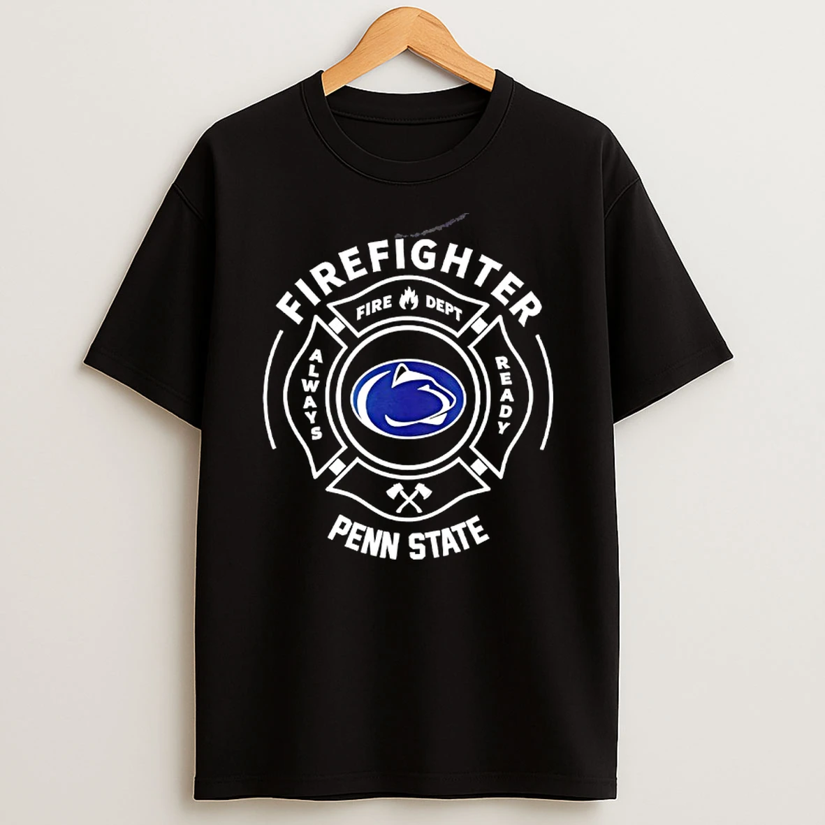 Penn State Firefighter Logo T Shirt