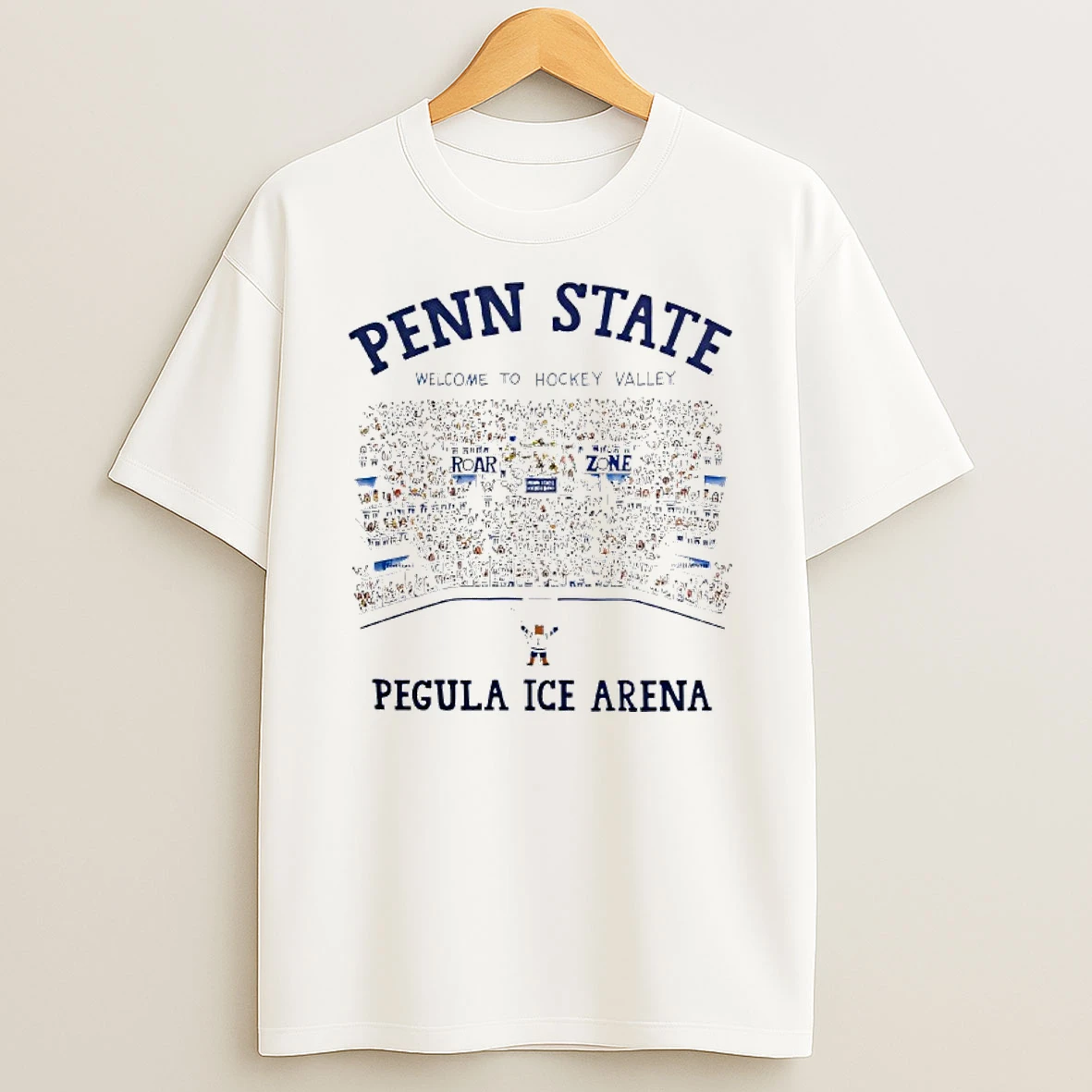 Penn State Jm Welcome To Hockey Valley T Shirt