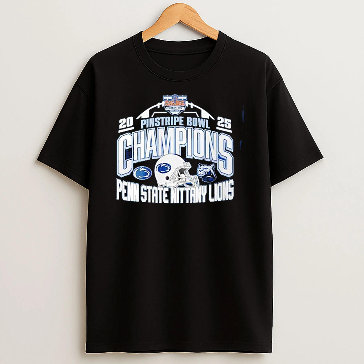 Penn State Nittany Lions Pinstripe Bowl Champions 2025 Classic T Shirt