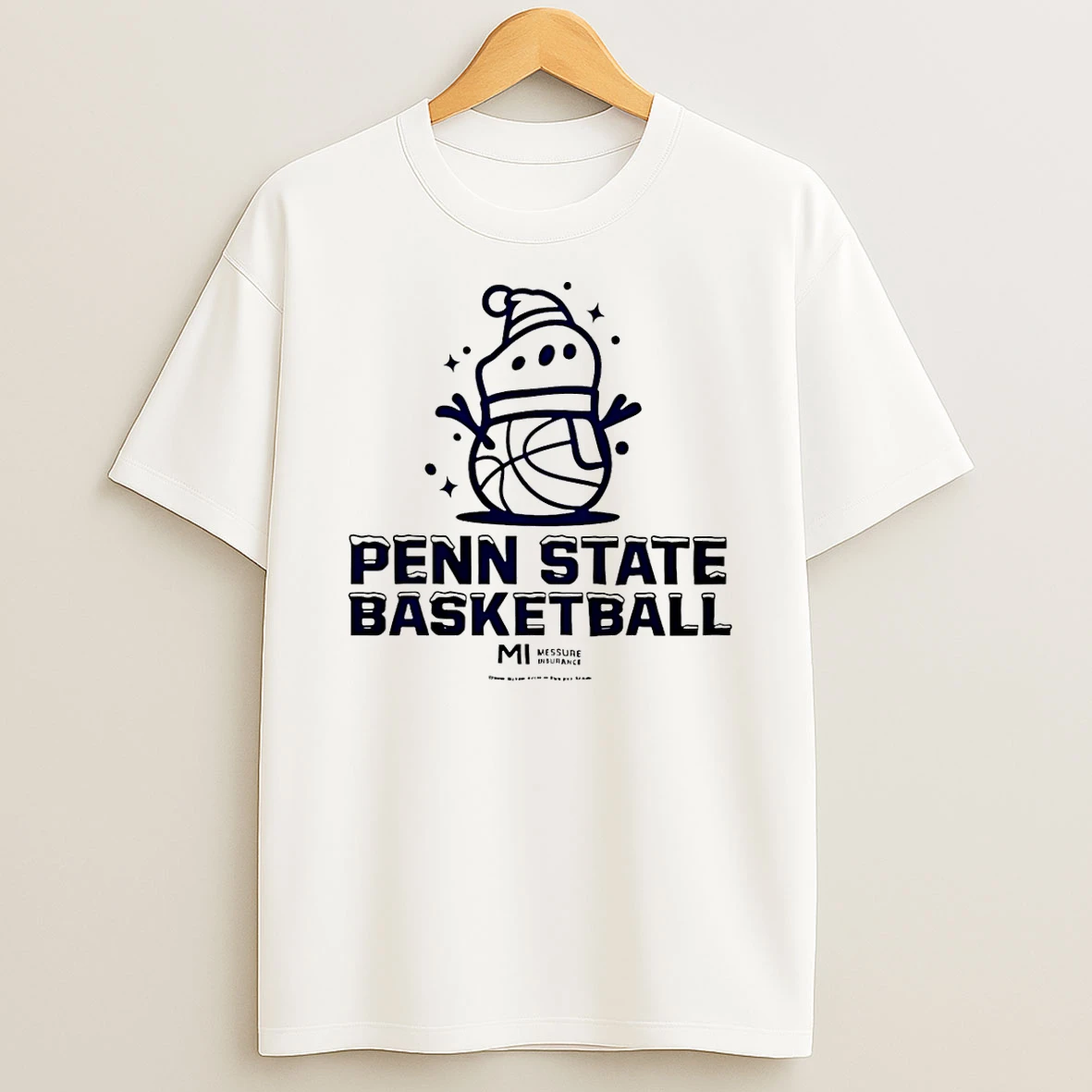 Penn State Nittany Lions Basketball Snow Ball 2026 T Shirt