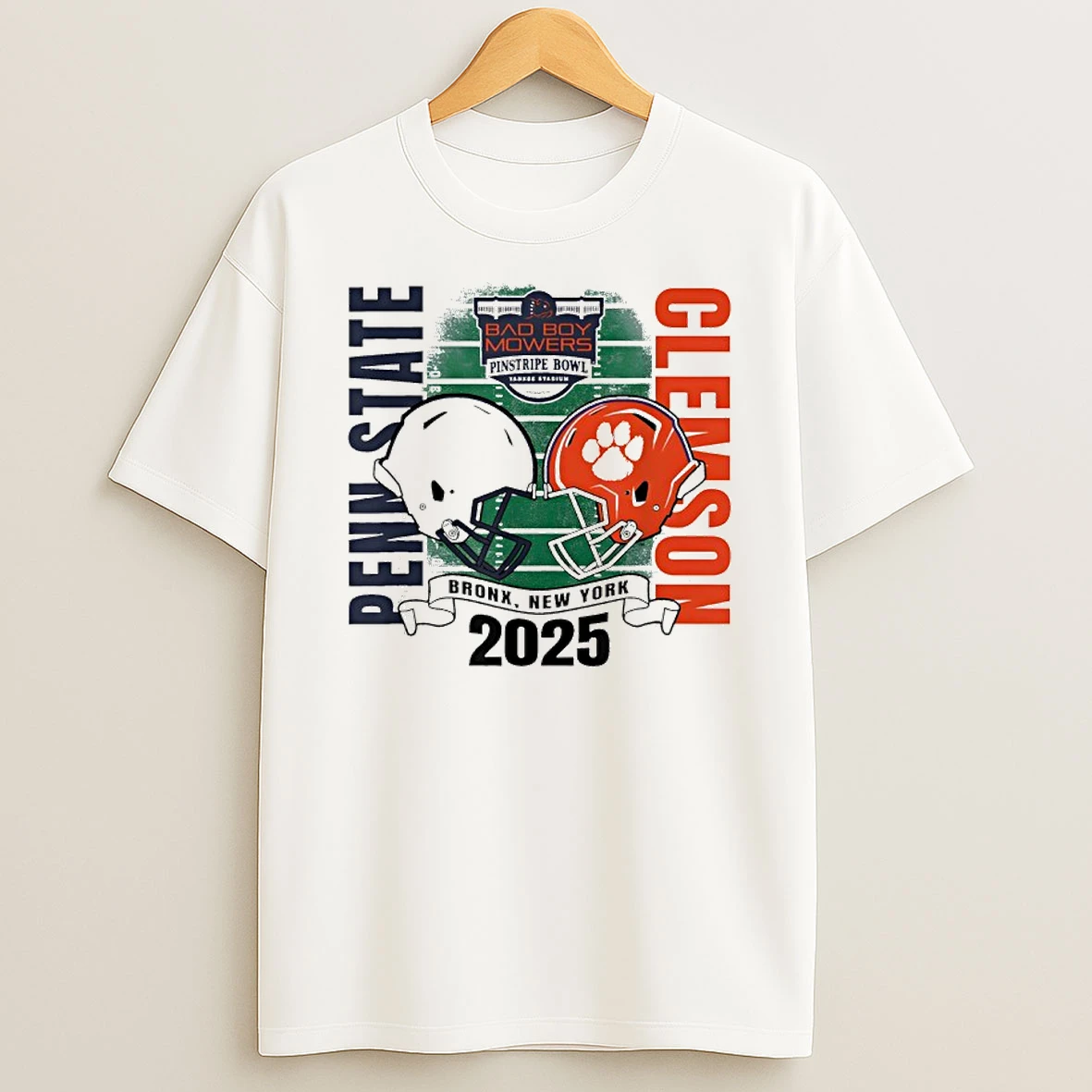 Penn State Nittany Lions Vs Clemson Tigers Pinstripe Bowl 25 T Shirt