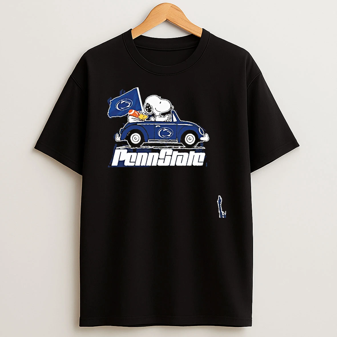 Penn State Snoopy And Woodstock Car T Shirt