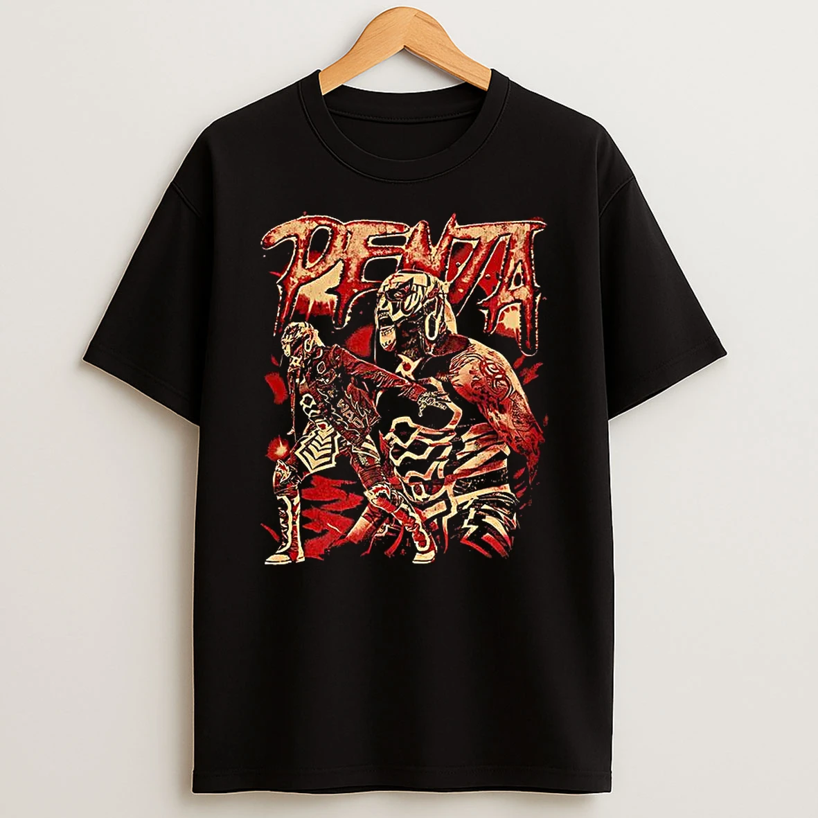 Pentagon Jr Wwe Grunge Cartoon T Shirt