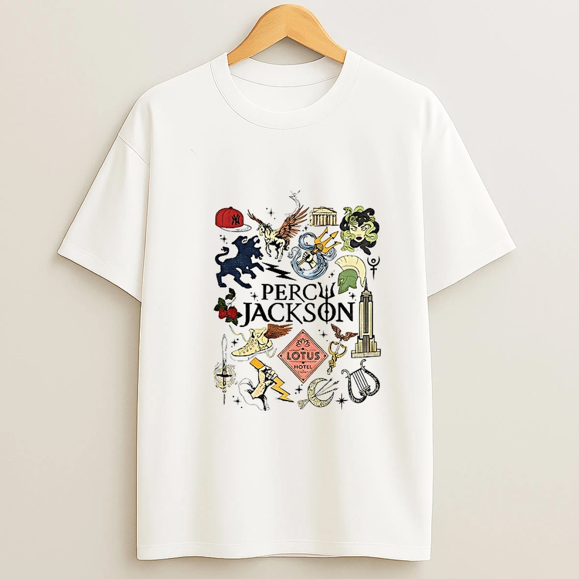 Percy Jackson And The Olympians Half Blood Heroes Of Olympus T Shirt
