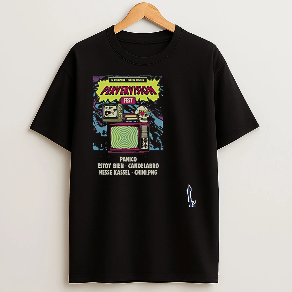 Pervervision Fest 12 13 2025 Teatro Coliseo In Santiago Chile T Shirt