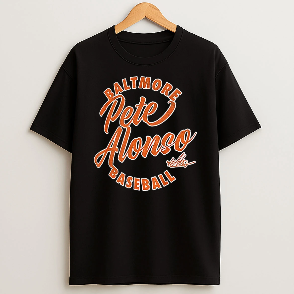 Pete Alonso Baltimore Orioles Baseball Signature 2025 T Shirt