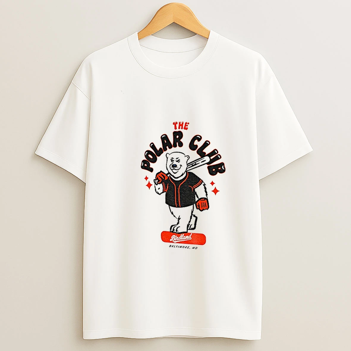 Pete Alonso The Polar Club Baltimore Orioles Baseball Birdland T Shirt