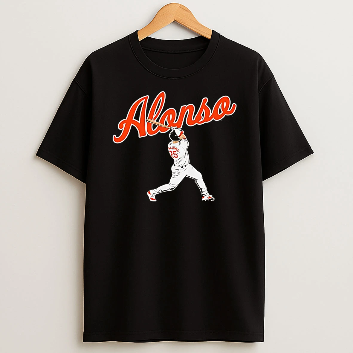 Pete Alonso Slugger Swing Baltimore Orioles T Shirt