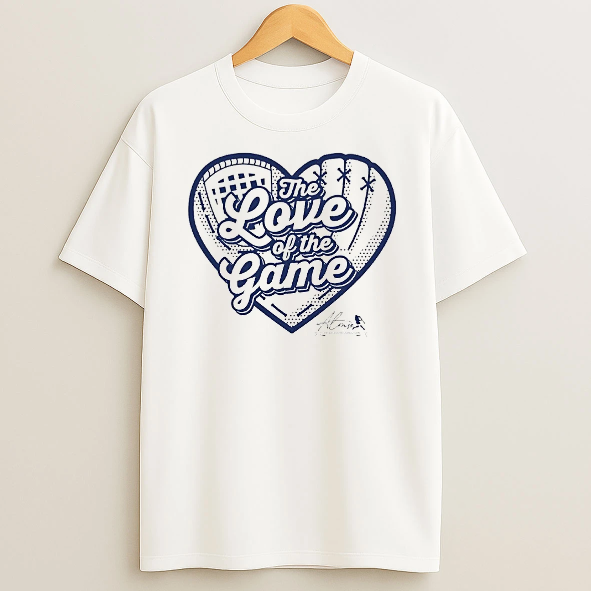 Pete Alonso The Love Of The Game Heart Circle T Shirt