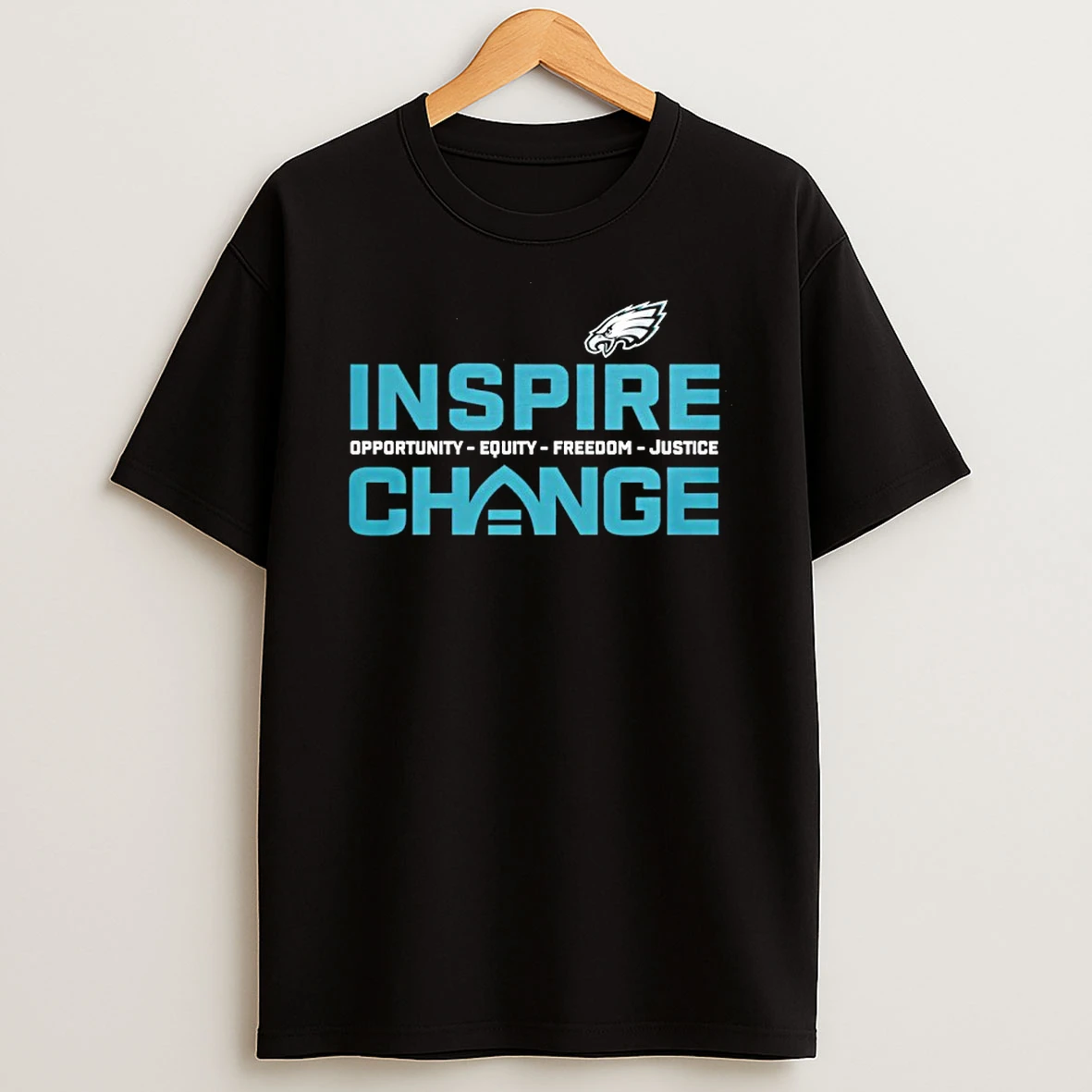 Philadelphia Eagles Inspire Change Equity Justice T Shirt