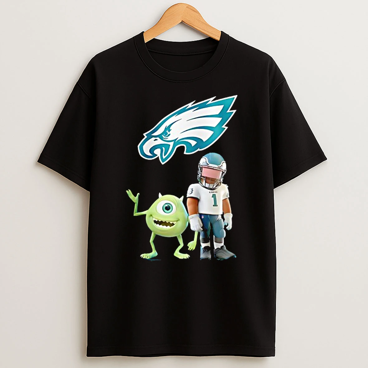 Philadelphia Eagles Nfl X Mike Wazowski T Shirt