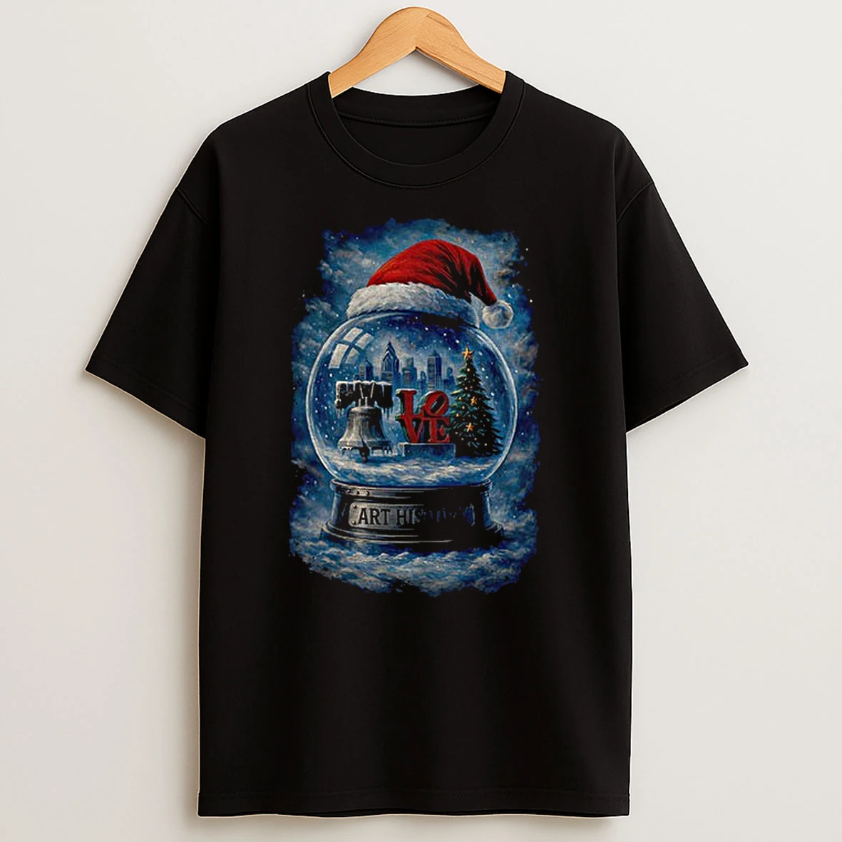 Philadelphia Eagles Philly Snow Globe T Shirt