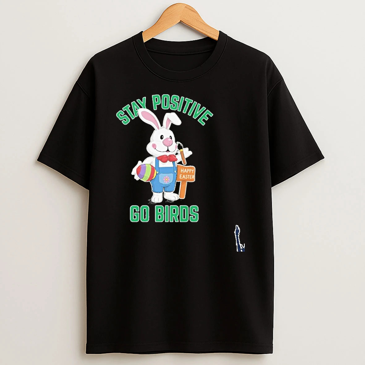 Philadelphia Eagles Positivity Rabbit Go Birds T Shirt