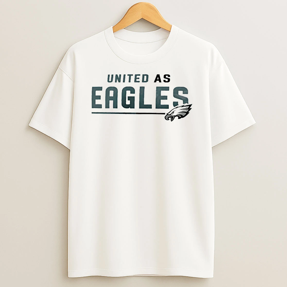 Philadelphia Eagles United As Eagles Circle T Shirt