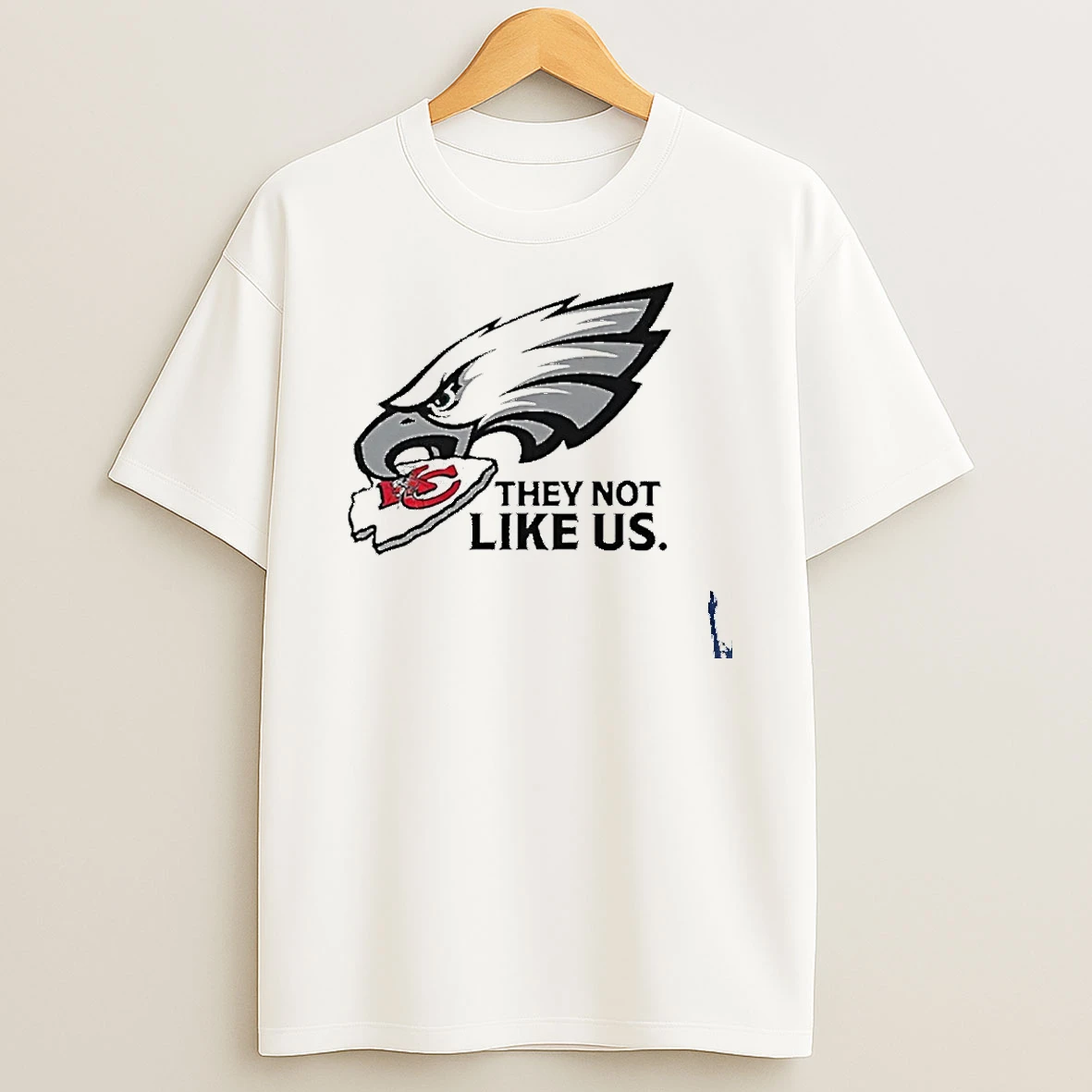 Philadelphia Eagles Vs Kansas City Chiefs They Not Like Us T Shirt