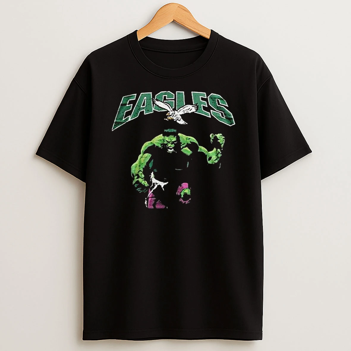 Philadelphia Eagles X The Incredible Hulk T Shirt