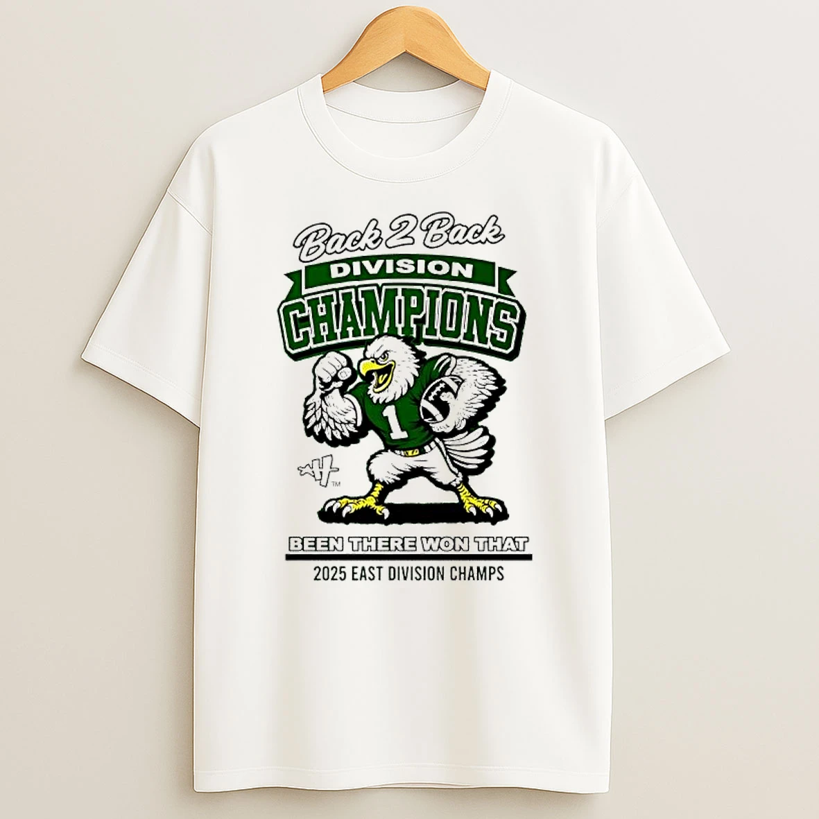 Philadelphia Eagles Back 2 Back Division Champions Been There Won That T Shirt