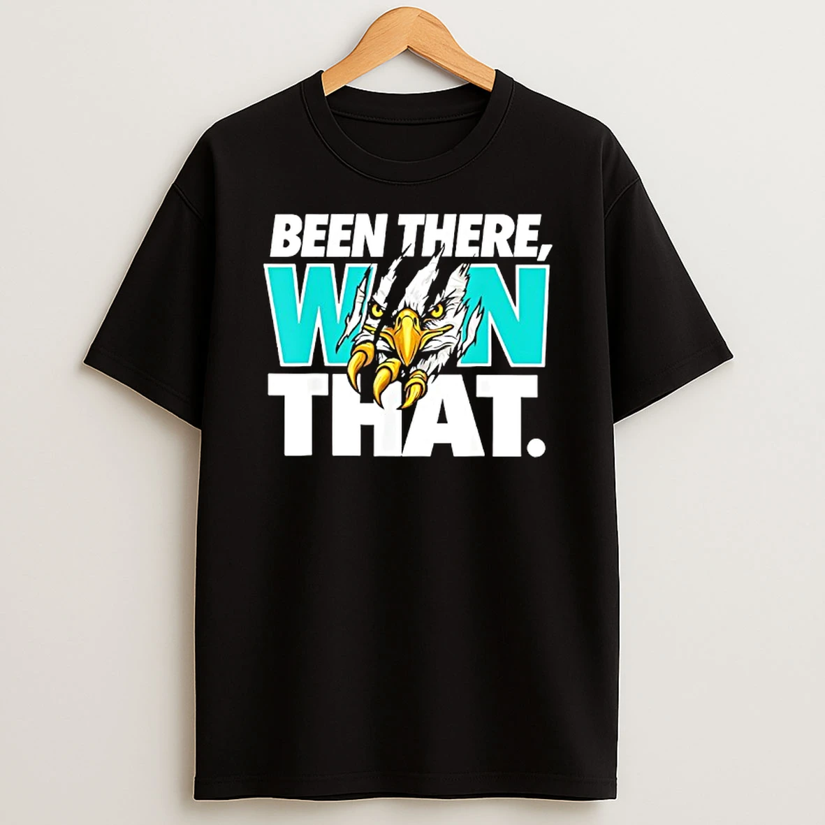 Philadelphia Eagles Scratch Been There Won That T Shirt