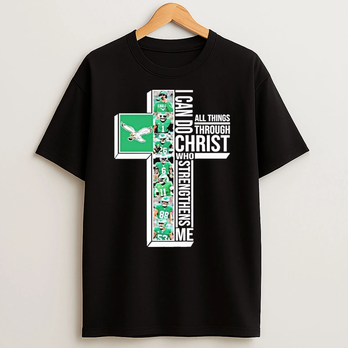 Philadelphia I Can Do All Things Through Christ Who Strengthens Me T Shirt
