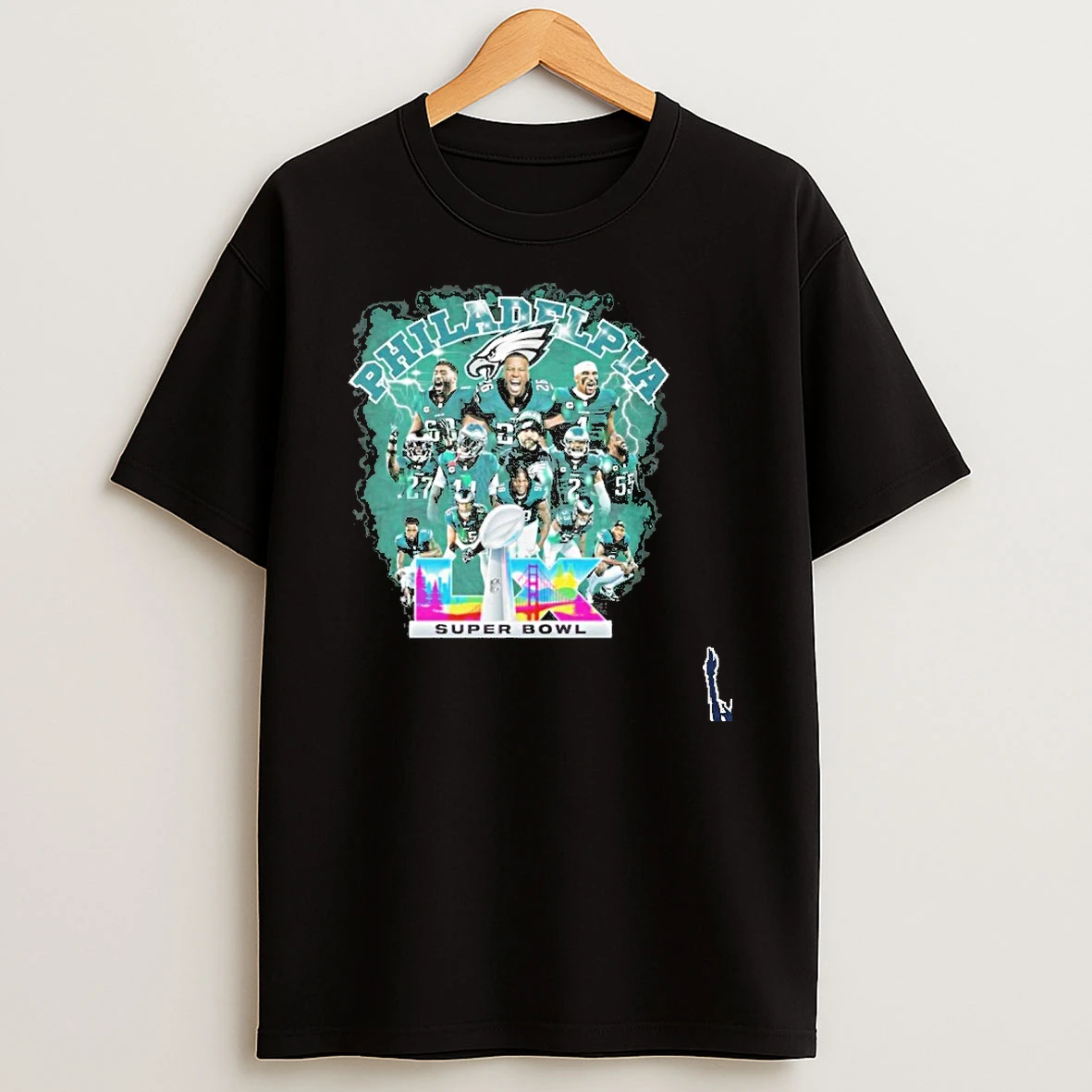 Philadelphia Team Player Super Bowl T Shirt