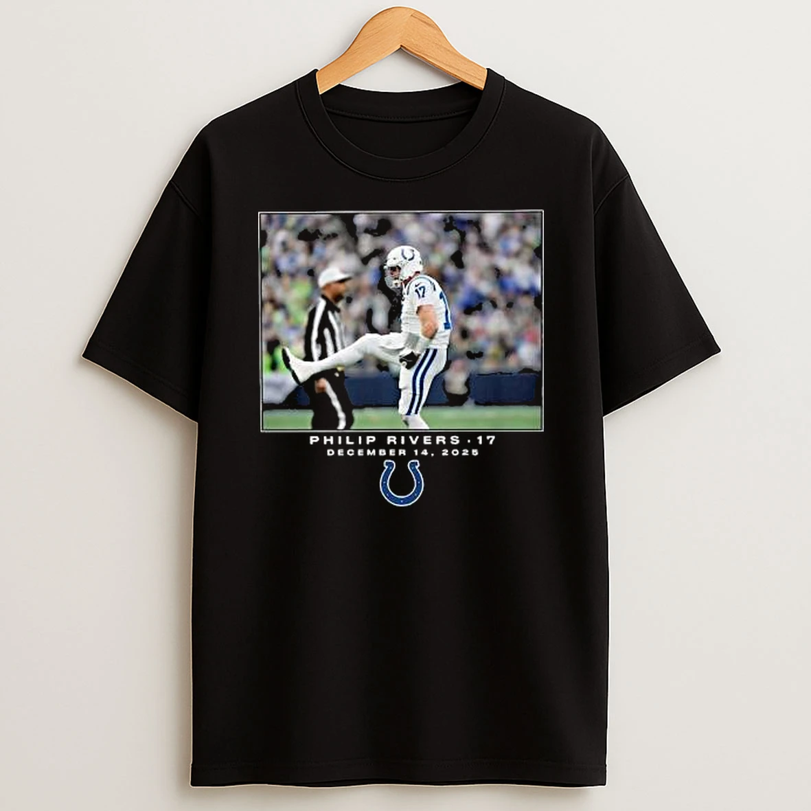 Philip Rivers Indianapolis Colts Nfl Flash Features Week 15 T Shirt