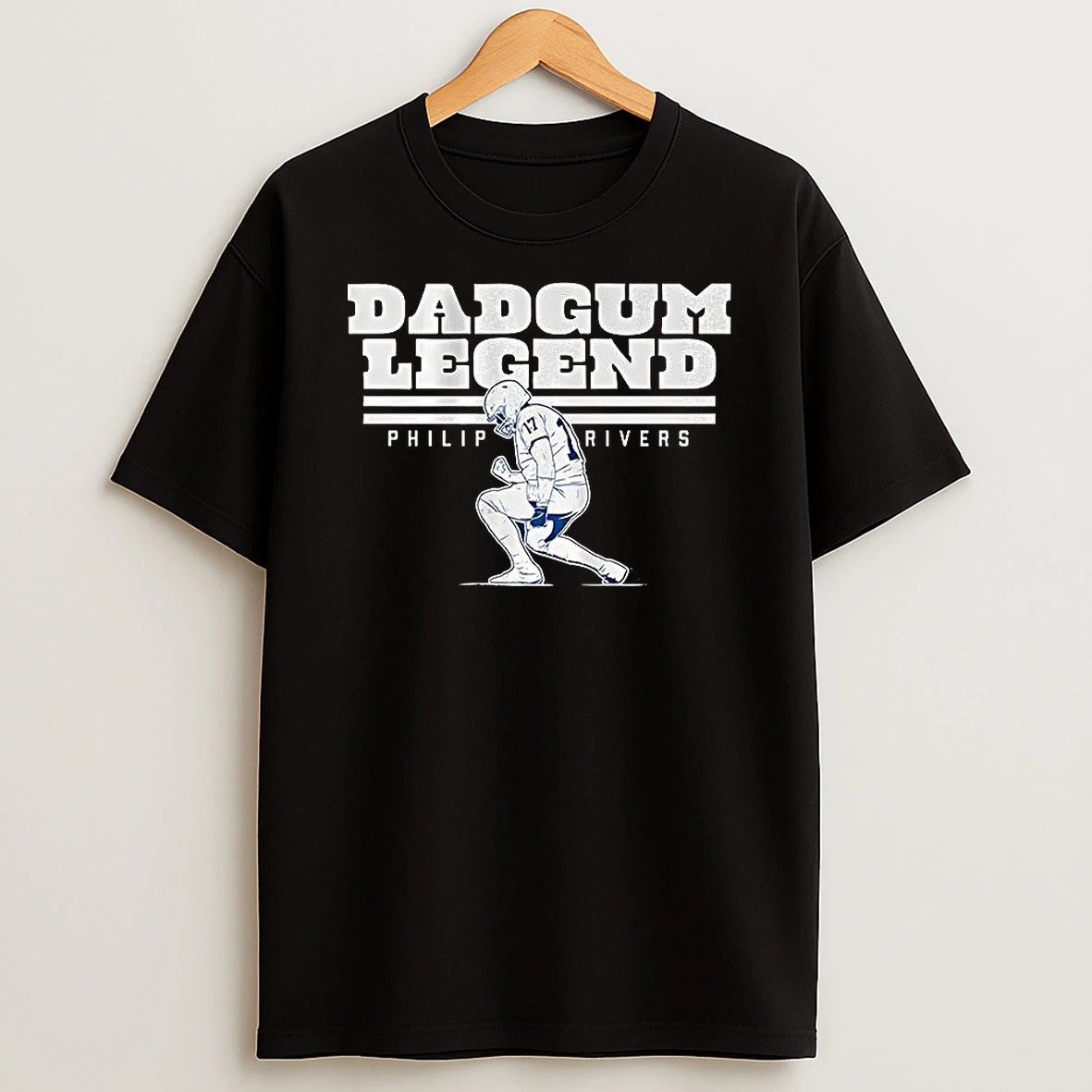 Philip Rivers Celebration Indianapolis Colts Football Dadgum Legend T Shirt