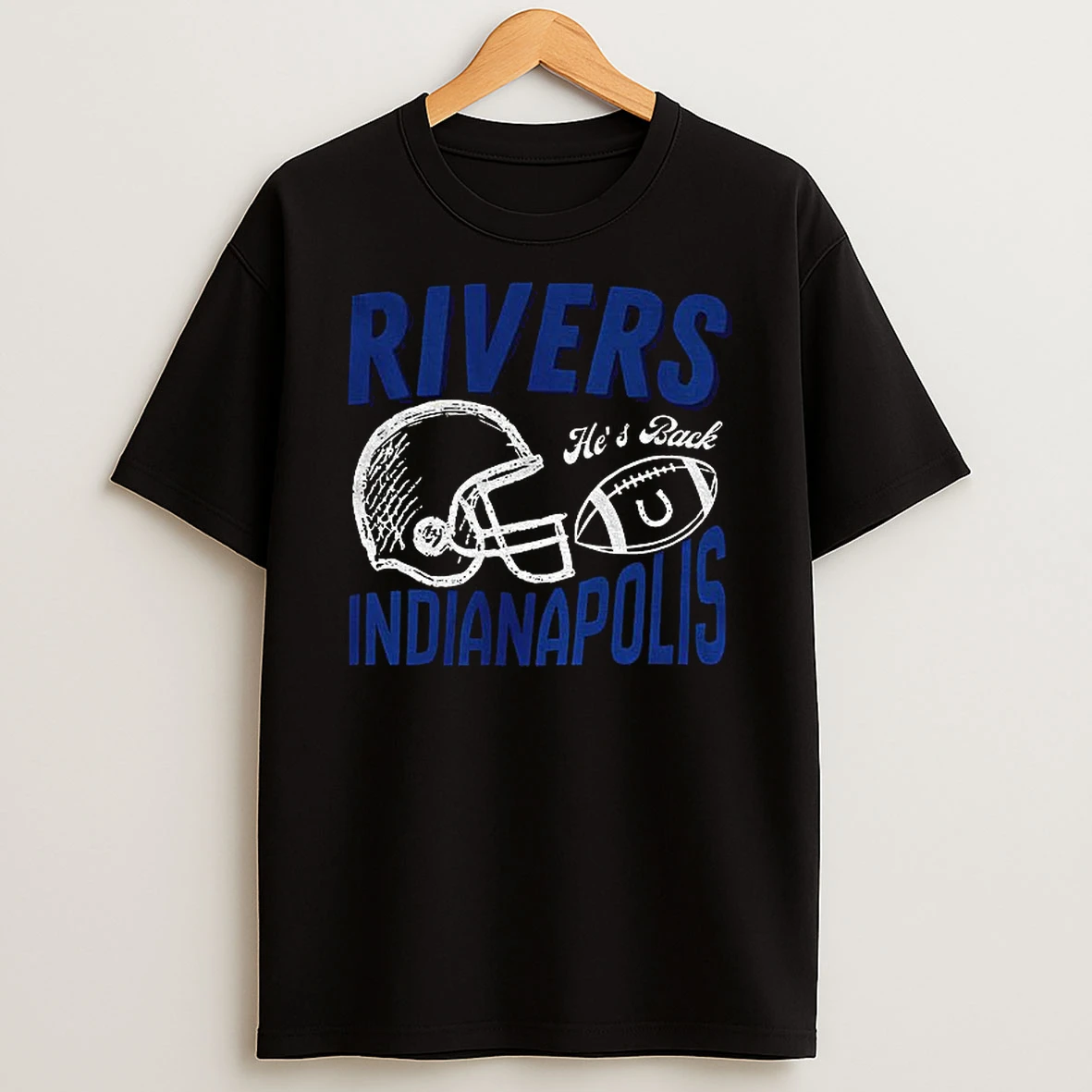 Phillip Rivers Indianapolis Colts Football Hes Back T Shirt