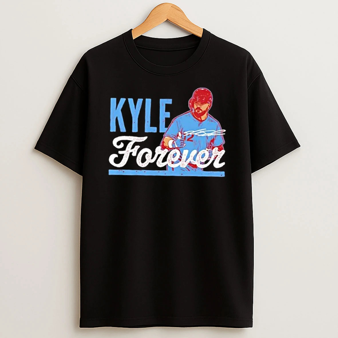 Philly Philadelphia Phillies Baseball Kyle Schwarber Forever Signature T Shirt