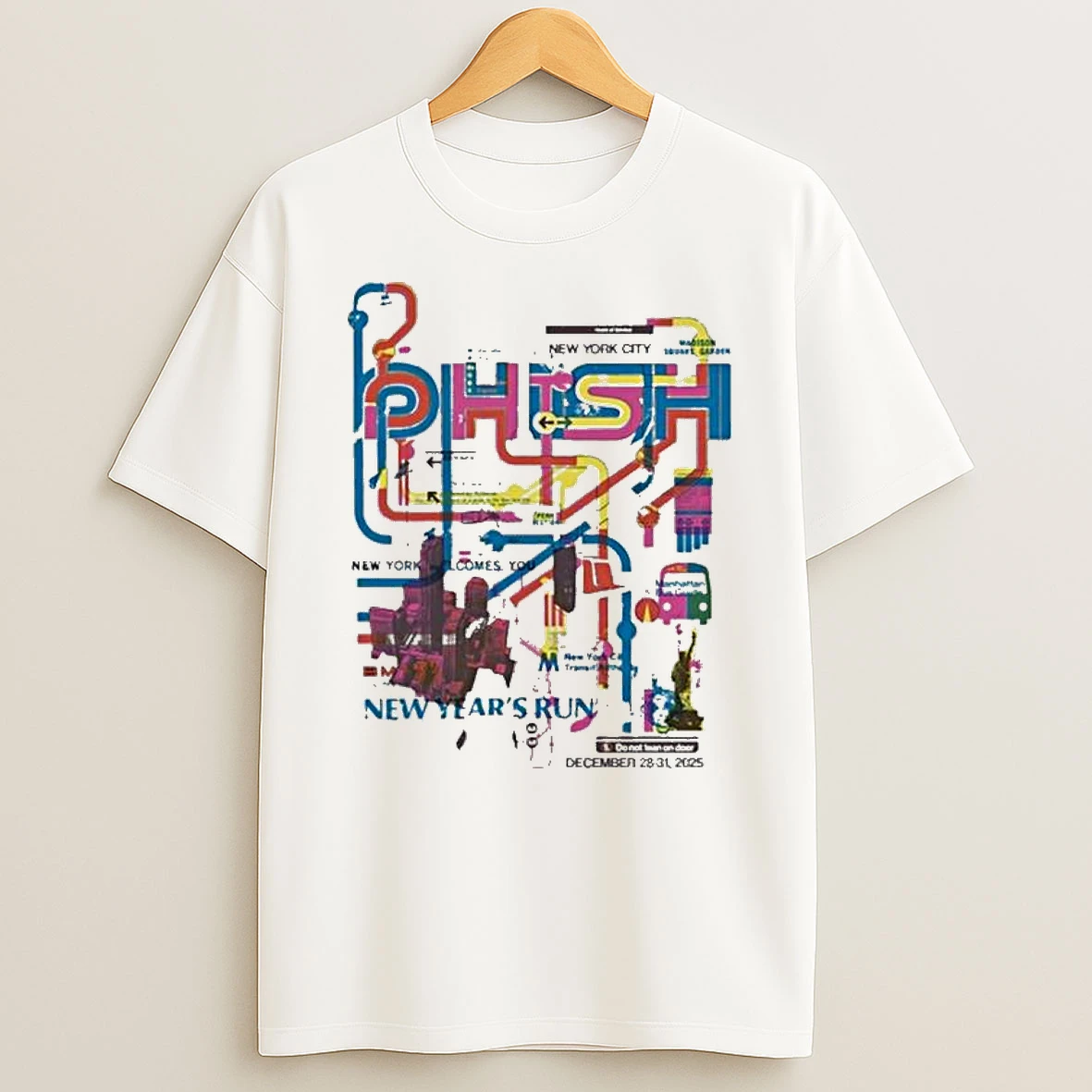 Phish New York Nyc December 28 29 2025 T Shirt