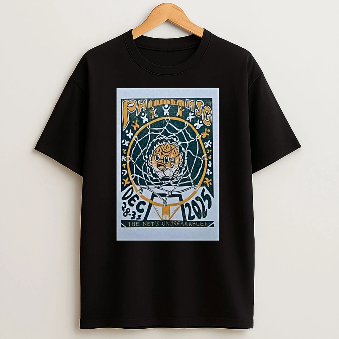 Phish The Nets Unbreakable Dec 28 29 30 31 2025 Nye T Shirt