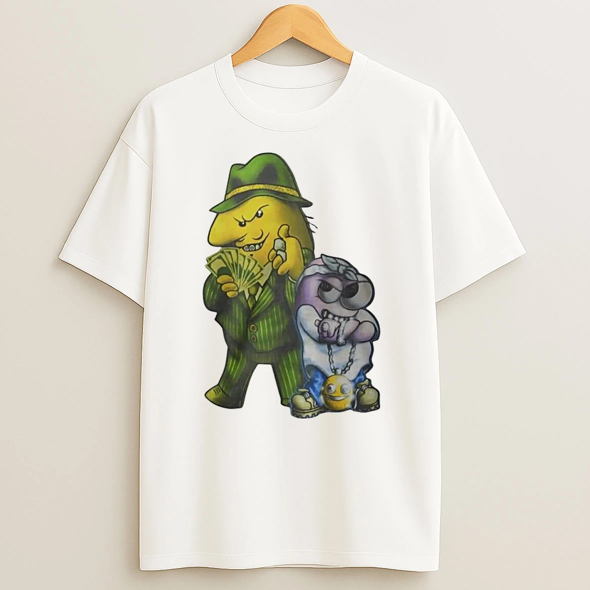 Pim And Charlie Gangsta Friends T Shirt