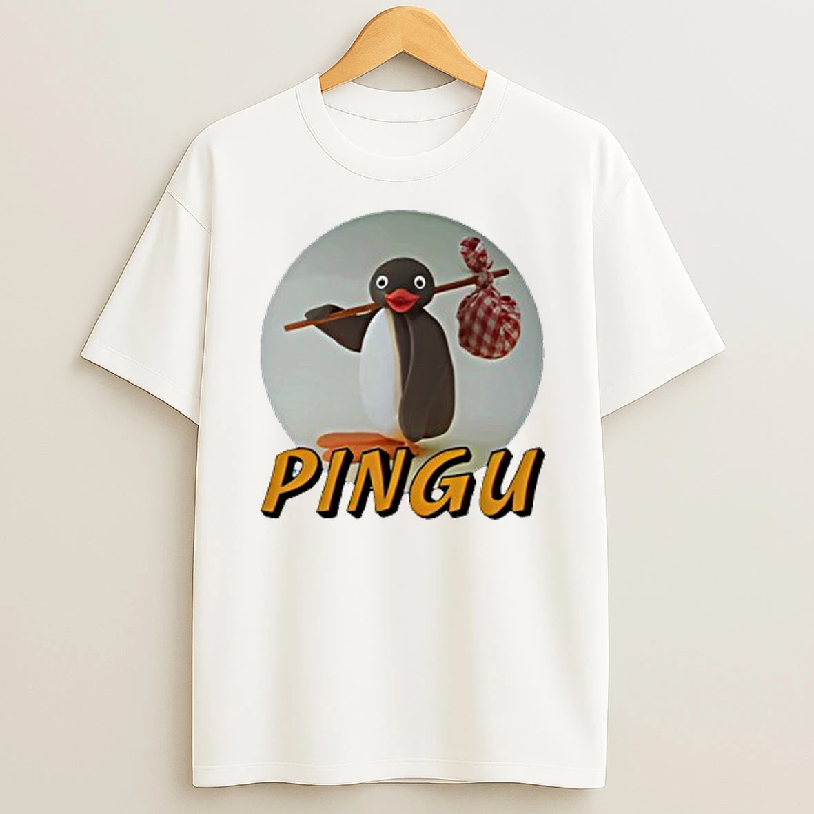 Pingu Logo Cute T Shirt