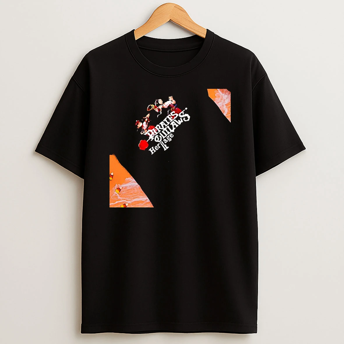 Pirates Outlaws 2 Heritage Video Game Womens T Shirt