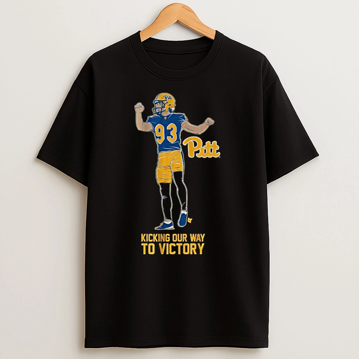 Pitt Football Trey Butkowski Kicking Our Way To Victory T Shirt