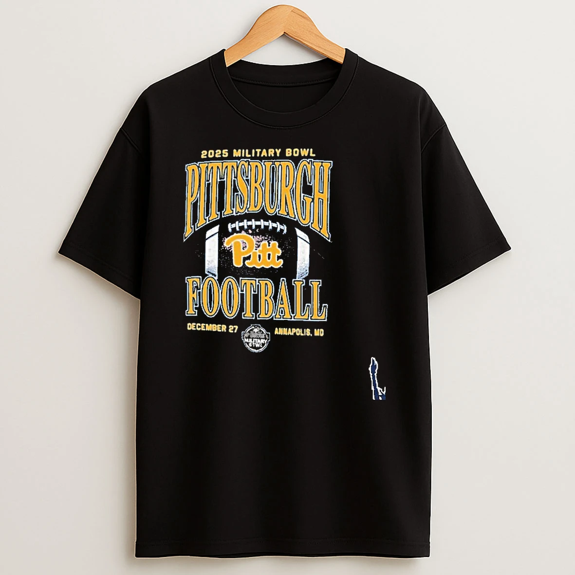 Pitt Panthers 2025 Military Bowl December 27 T Shirt