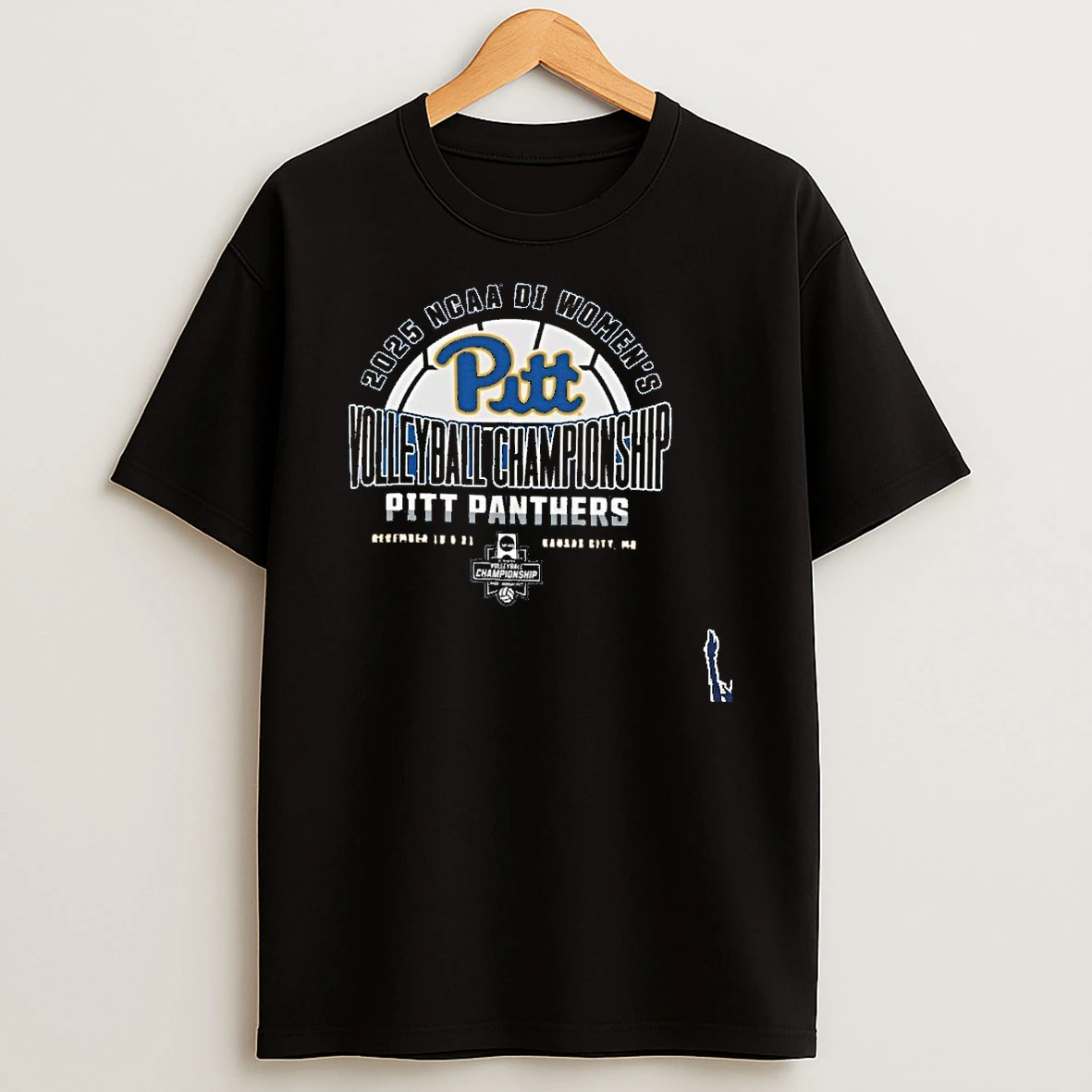Pitt Panthers 2025 Ncaa Division I Womens Volleyball Championship Bound T Shirt