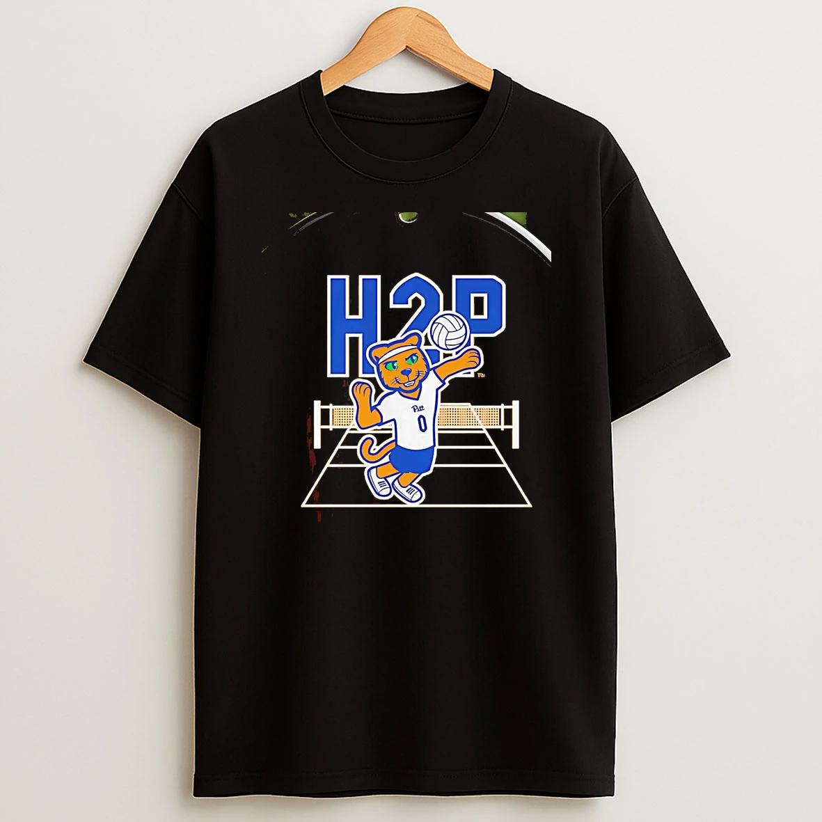 Pittsburgh Panthers H2p Volleyball Chriast T Shirt