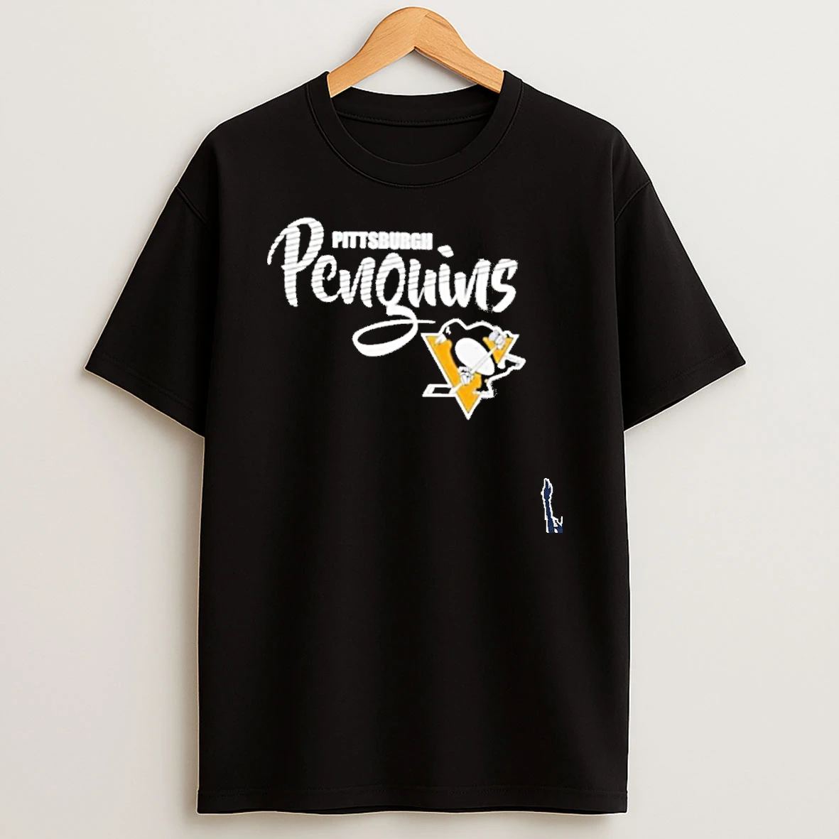 Pittsburgh Penguins Youth Black Stylish T Shirt