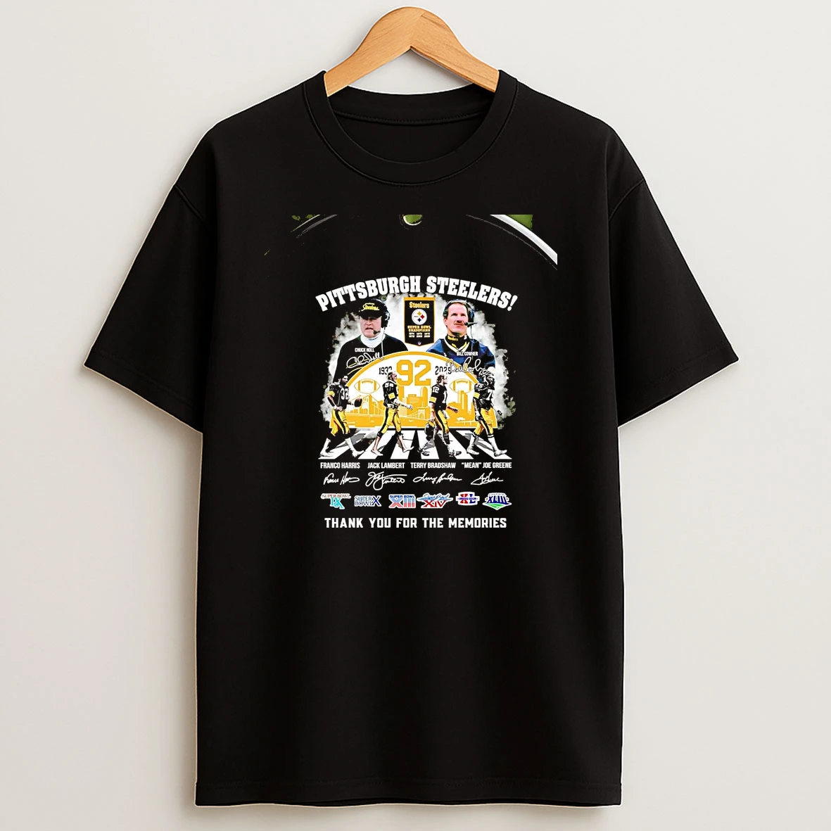 Pittsburgh Steelers 92 Season 1933 2025 Thank You For The Memories Chriast T Shirt