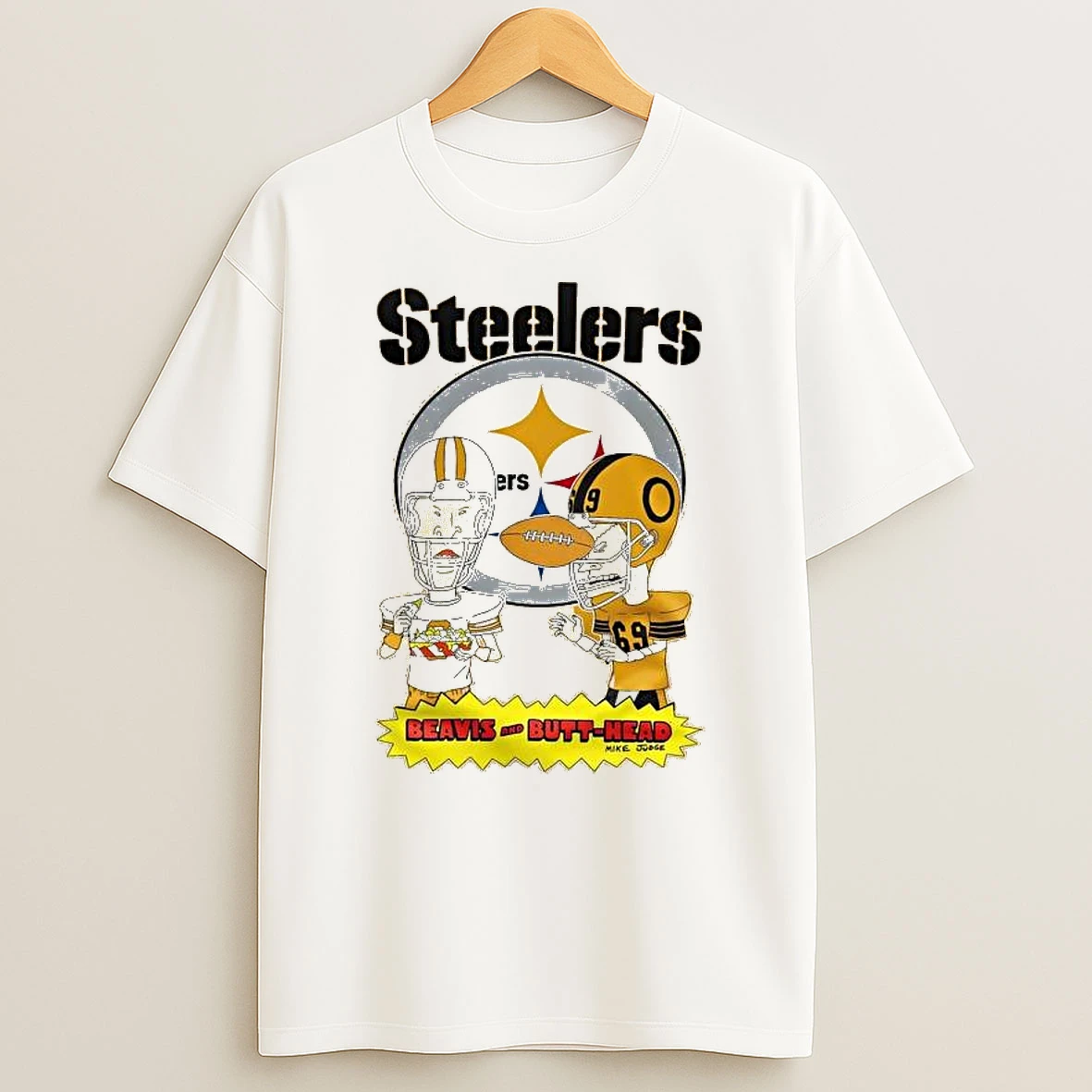 Pittsburgh Steelers Beavis And Butt Head 2025 T Shirt