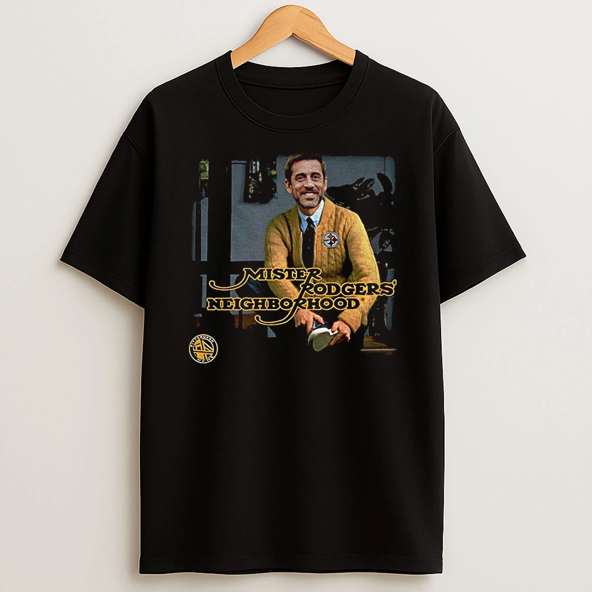 Pittsburgh Steelers Football Mister Rodgers Neighborhood Meme T Shirt
