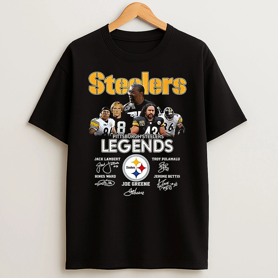 Pittsburgh Steelers Legends Signature T Shirt